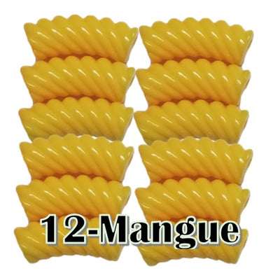 12- Tube courbe torsadé mangue 8mm/12MM