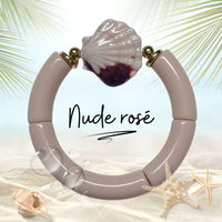 1 - Coquillage en céramique Nude rosé