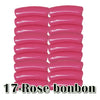 17-Tube incurvé rose bonbon 5MM