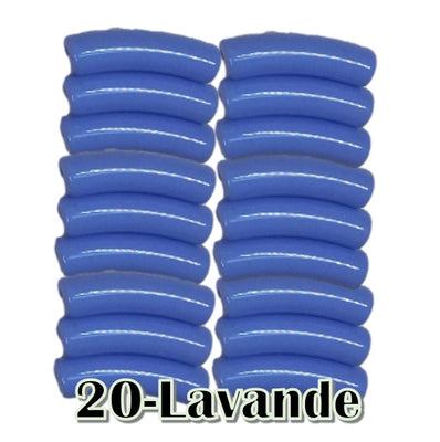 20-Tube incurvé lavande 5MM