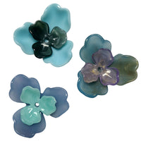 20- Fleur orchidée Jade - 40MM