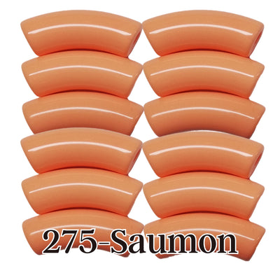 275 - Tubes incurvés Saumon 8MM/12MM