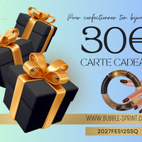 Carte cadeau de 30€, à télécharger et à imprimer