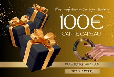 Carte cadeau de 100€, à télécharger et à imprimer