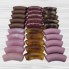 Camaieu 71 - Lot mixte tubes incurvés Choco fraise MAT 12MM