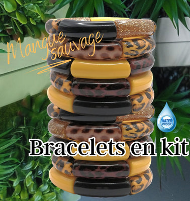 PACKS bracelets, mangue sauvage