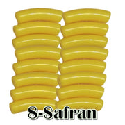 8-Tube incurvé safran 5MM