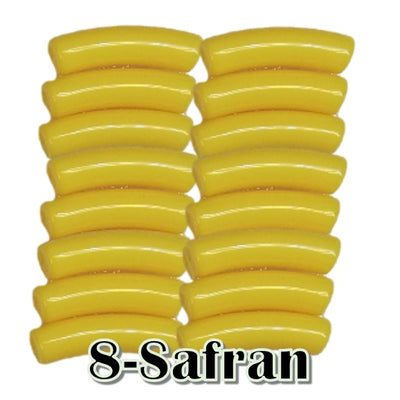 8-Tube incurvé safran 5MM