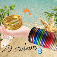 bracelets joncs Bouddhiste