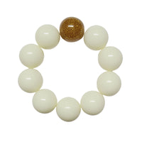 1 - Boules acryliques brillantes Marshmallow 20MM