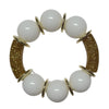 15 - Boules acryliques brillantes Blanc 20MM