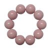 33 - Boules acryliques brillantes Rose ancien foncé 20MM