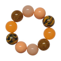 48 - Boules acryliques brillantes Tigre 20MM