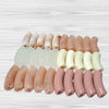 Camaieu 79- Lot mixte tubes incurvés Blush 12MM