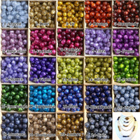 Implantation 720 perles - Glitters - Perles Polaris rondes 10mm