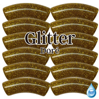 235- Glitter doré 12MM