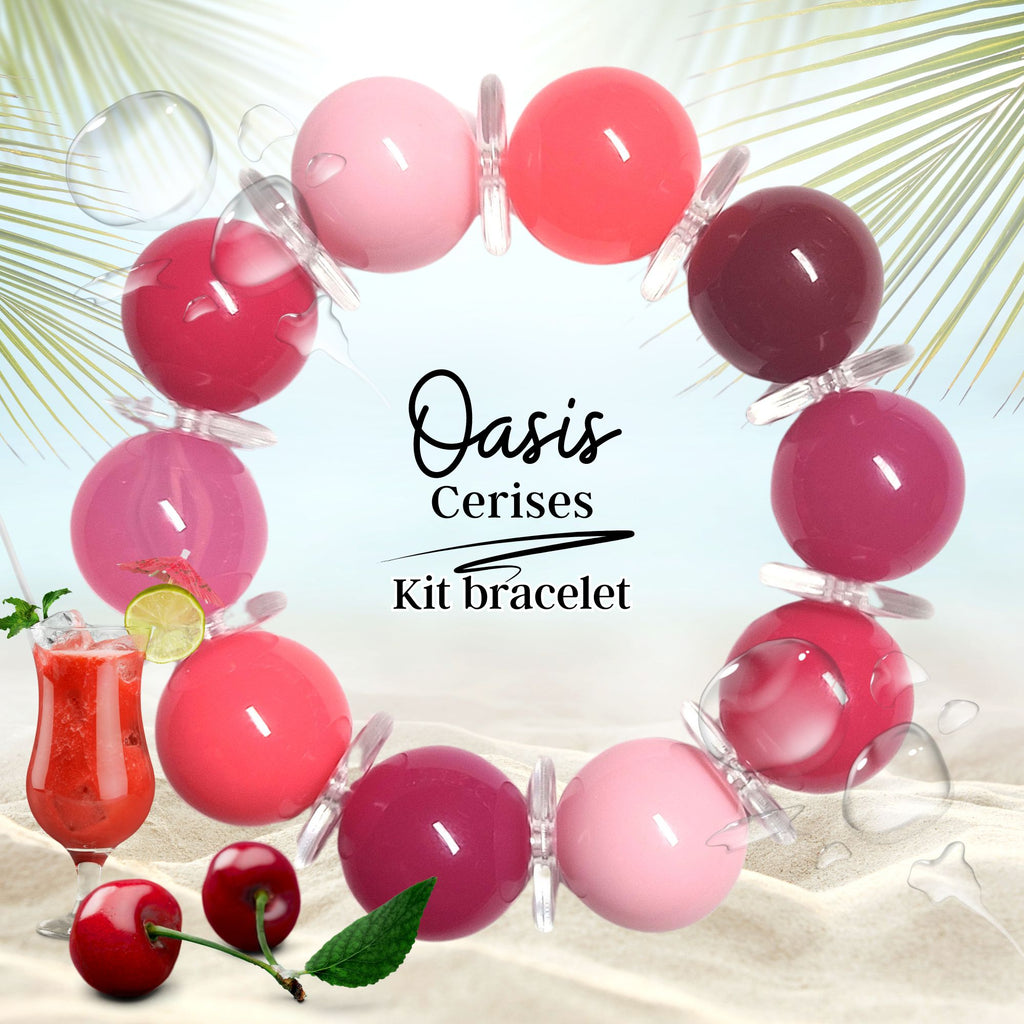 KIT bracelet collection Oasis- Cerises #1