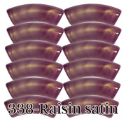 338 - Tubes incurvés Raisin satin 8MM/12MM