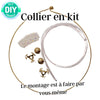 KIT collier collection Sucré - Solitaire cristal