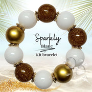 KIT bracelet collection Sparkly - Blanc #11