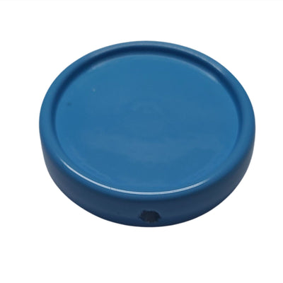 25MM- Support base cabochon double face, bleu céleste