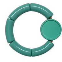 25MM- Support base cabochon double face, pacific