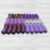 Camaieu 39- Lot mixte tubes incurvés Tigre/lilas 12MM