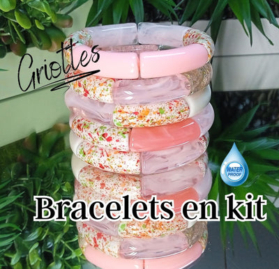 PACKS bracelets, griottes