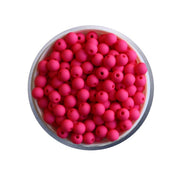 19- Rose fuchsia MAT/ Perles rondes