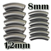 225-Satin silver 8MM/12MM