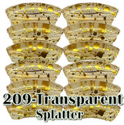 209 - Graffiti Transparent splatter 8MM/12MM