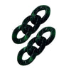 40- Vert marbré / Maillons de chaines - 23MM