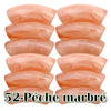 52-Pêche marbré 8MM/12MM