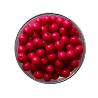 71- Rose fuchsia GLOSSY/ Perles rondes