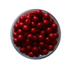 75- Rouge grenat GLOSSY/ Perles rondes