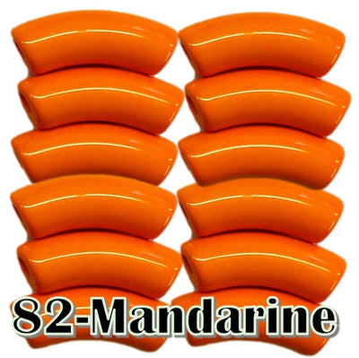 82- Tubes incurvés Mandarine 12MM