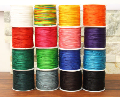 Fils en polyester paraffiné 0.50mm x 5 mètres