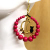 71- Rose fuchsia GLOSSY/ Perles rondes