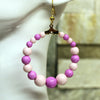 71- Rose fuchsia GLOSSY/ Perles rondes