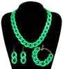 13- Vert malachite / Maillons de chaines - 23MM